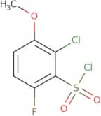 2-Chloro-6-fluoro-3-methoxybenzene-1-sulfonyl chloride
