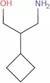 3-Amino-2-cyclobutylpropan-1-ol