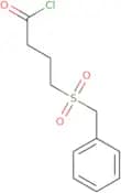4-Phenylmethanesulfonylbutanoyl chloride