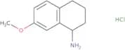(1S)-7-Methoxy-1,2,3,4-tetrahydronaphthalen-1-amine hydrochloride