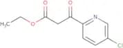 Ethyl 3-(5-chloropyridin-2-yl)-3-oxopropanoate