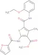 Methyl 5-((2-ethoxyphenyl)carbamoyl)-2-(furan-2-carboxamido)-4-methylthiophene-3-carboxylate
