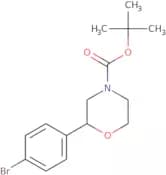 tert-Butyl 2-(4-bromophenyl)morpholine-4-carboxylate