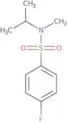 4-Fluoro-N-methyl-N-(propan-2-yl)benzene-1-sulfonamide