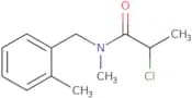2-Chloro-N-methyl-N-[(2-methylphenyl)methyl]propanamide