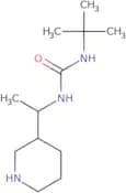 3-tert-Butyl-1-[1-(piperidin-3-yl)ethyl]urea