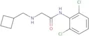2-[(Cyclobutylmethyl)amino]-N-(2,6-dichlorophenyl)acetamide