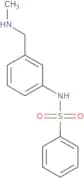 N-{3-[(Methylamino)methyl]phenyl}benzenesulfonamide