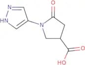 5-Oxo-1-(1H-pyrazol-4-yl)pyrrolidine-3-carboxylic acid