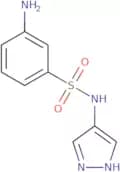 3-Amino-N-(1H-pyrazol-4-yl)benzene-1-sulfonamide