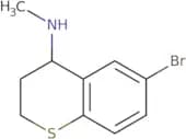 6-Bromo-N-methyl-3,4-dihydro-2H-1-benzothiopyran-4-amine