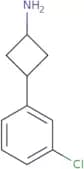 3-(3-Chlorophenyl)cyclobutan-1-amine