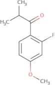 1-(2-Fluoro-4-methoxyphenyl)-2-methylpropan-1-one