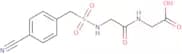 2-{2-[(4-Cyanophenyl)methanesulfonamido]acetamido}acetic acid