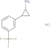 rac-(1R,2S)-2-[3-(Trifluoromethyl)phenyl]cyclopropan-1-amine hydrochloride