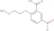 2-[(2-Methoxyethyl)sulfanyl]-5-nitrobenzoic acid