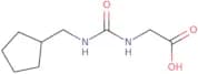 2-{[(Cyclopentylmethyl)carbamoyl]amino}acetic acid
