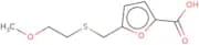 5-{[(2-Methoxyethyl)sulfanyl]methyl}furan-2-carboxylic acid
