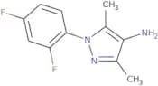 1-(2,4-Difluorophenyl)-3,5-dimethyl-1H-pyrazol-4-amine