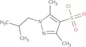 3,5-Dimethyl-1-(2-methylpropyl)-1H-pyrazole-4-sulfonyl chloride