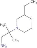 2-(3-Ethylpiperidin-1-yl)-2-methylpropan-1-amine