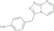 4-{[1,2,4]Triazolo[4,3-a]pyrimidin-3-ylmethyl}aniline