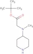 tert-Butyl 2-[methyl(piperidin-4-yl)amino]acetate