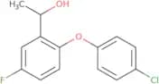 1-[2-(4-Chlorophenoxy)-5-fluorophenyl]ethan-1-ol