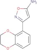 3-(2,3-Dihydro-1,4-benzodioxin-5-yl)-1,2-oxazol-5-amine