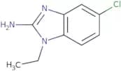 5-chloro-1-ethyl-1H-1,3-benzodiazol-2-amine