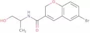 6-Bromo-N-(1-hydroxypropan-2-yl)-2H-chromene-3-carboxamide
