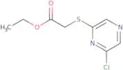 Ethyl 2-[(6-chloropyrazin-2-yl)sulfanyl]acetate