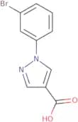 1-(3-Bromophenyl)-1H-pyrazole-4-carboxylic acid