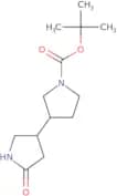 tert-Butyl 3-(5-oxopyrrolidin-3-yl)pyrrolidine-1-carboxylate