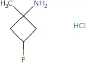 3-Fluoro-1-methylcyclobutan-1-amine hydrochloride