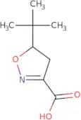5-tert-Butyl-4,5-dihydro-1,2-oxazole-3-carboxylic acid