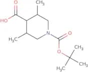 1-[(tert-Butoxy)carbonyl]-3,5-dimethylpiperidine-4-carboxylic acid