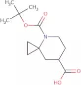 4-[(tert-Butoxy)carbonyl]-4-azaspiro[2.5]octane-7-carboxylic acid