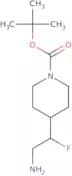tert-Butyl 4-(2-amino-1-fluoroethyl)piperidine-1-carboxylate