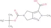 5-(tert-Butoxycarbonyl)-2-methyl-2,4,5,6-tetrahydropyrrolo[3,4-c]pyrazole-3-carboxylic acid