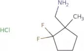 (2,2-Difluoro-1-methylcyclopentyl)methanamine hydrochloride