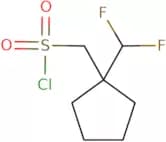 [1-(Difluoromethyl)cyclopentyl]methanesulfonyl chloride