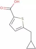 5-(Cyclopropylmethyl)thiophene-2-carboxylic acid