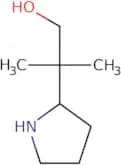 2-Methyl-2-(pyrrolidin-2-yl)propan-1-ol