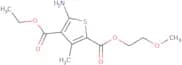 4-Ethyl 2-(2-methoxyethyl) 5-amino-3-methylthiophene-2,4-dicarboxylate