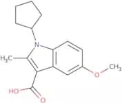 1-Cyclopentyl-5-methoxy-2-methyl-1H-indole-3-carboxylic acid