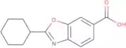 2-Cyclohexyl-1,3-benzoxazole-6-carboxylic acid