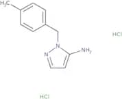 1-[(4-Methylphenyl)methyl]-1H-pyrazol-5-amine dihydrochloride
