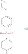 1-(4-Propylbenzenesulfonyl)piperazine hydrochloride