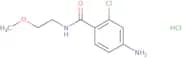 4-Amino-2-chloro-N-(2-methoxyethyl)benzamide hydrochloride